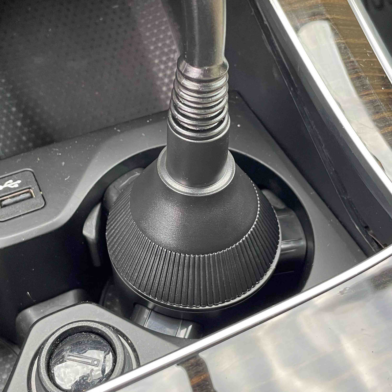 Magnetic Base Flexible Cell Phone Holder for Car Cup Holder